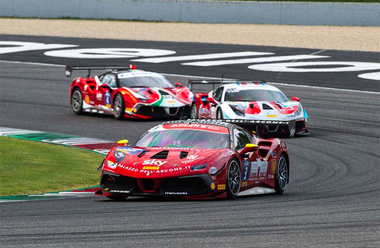 Ferrari Challenge 2023 a Misano World Circuit